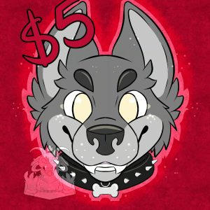 Demon Dog Headshot Base