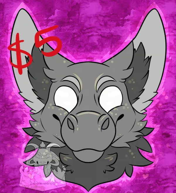 Angel Dragon Headshot Base